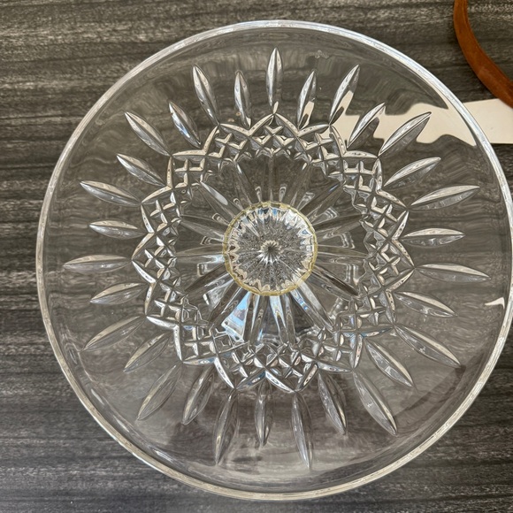 Waterford Crystal Lismore Footed Cake Plate - Picture 4 of 7